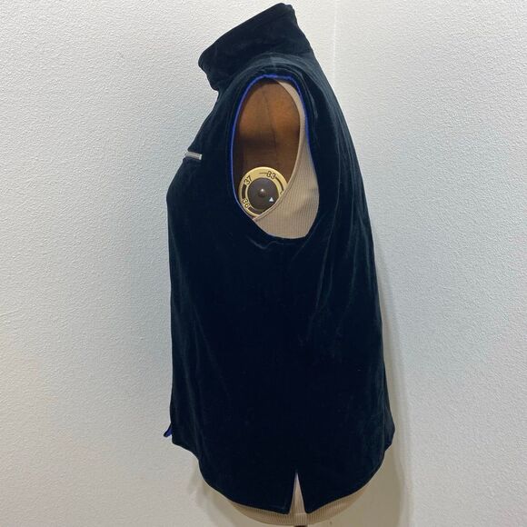 Sno Skin Reversable Velvet Vest Size Small - Picture 3 of 8